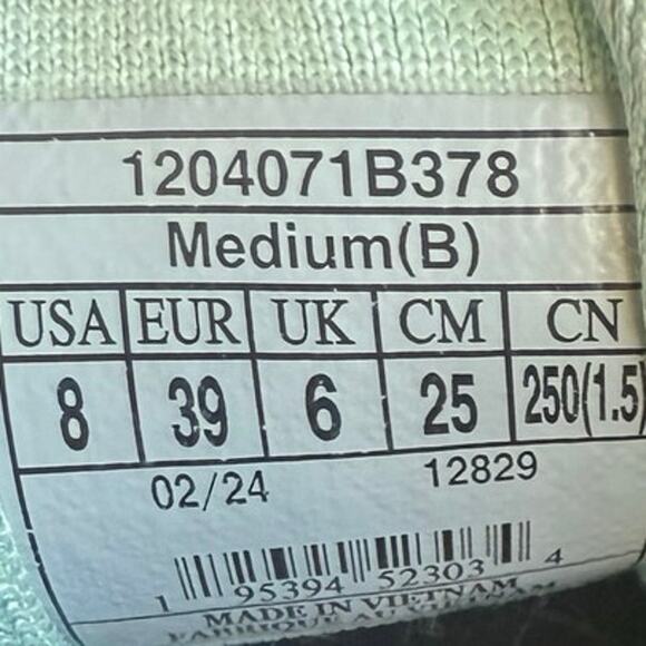 Brooks Ghost 16 Surf Flower/ Floral Women Running Sneakers - SZ 8 - Picture 14 of 14